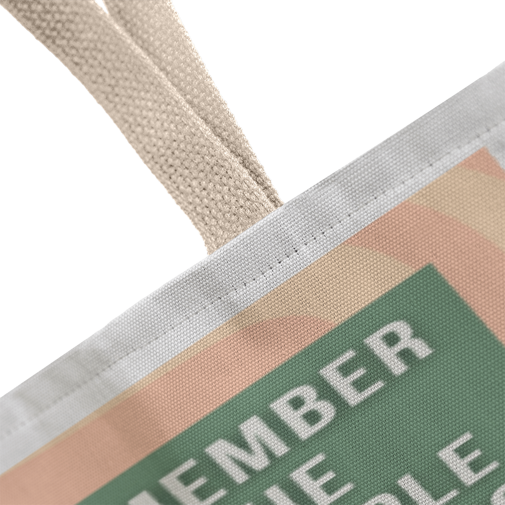 Lack of Information Retro Tote Bag