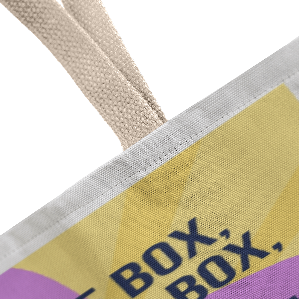 Where's The Box Retro Tote Bag