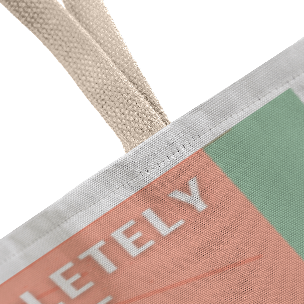 Adult Responsibility Retro Tote Bag