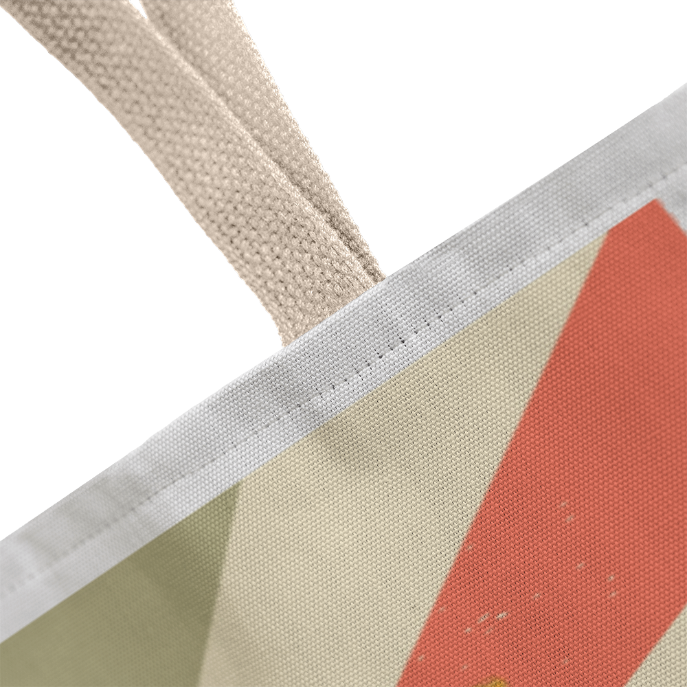 Morning Run Retro Tote Bag