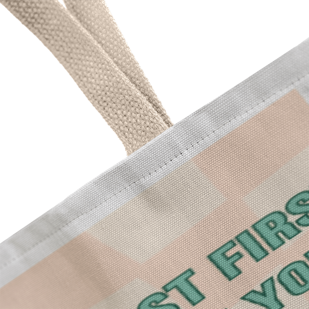 Nice Try Retro Tote Bag