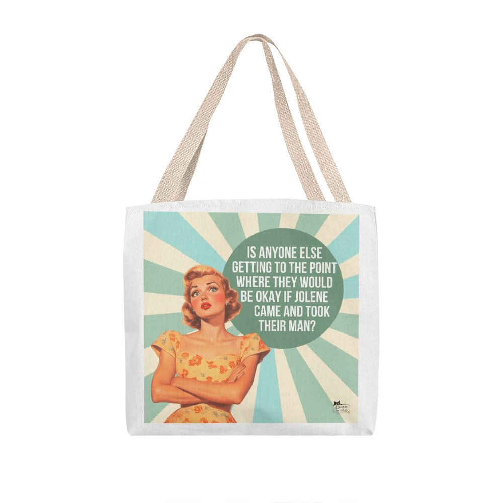 Jolene Retro Tote Bag