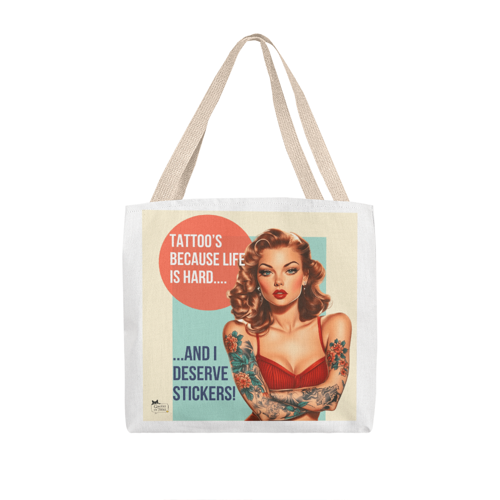 Tattoo's Retro Tote Bag