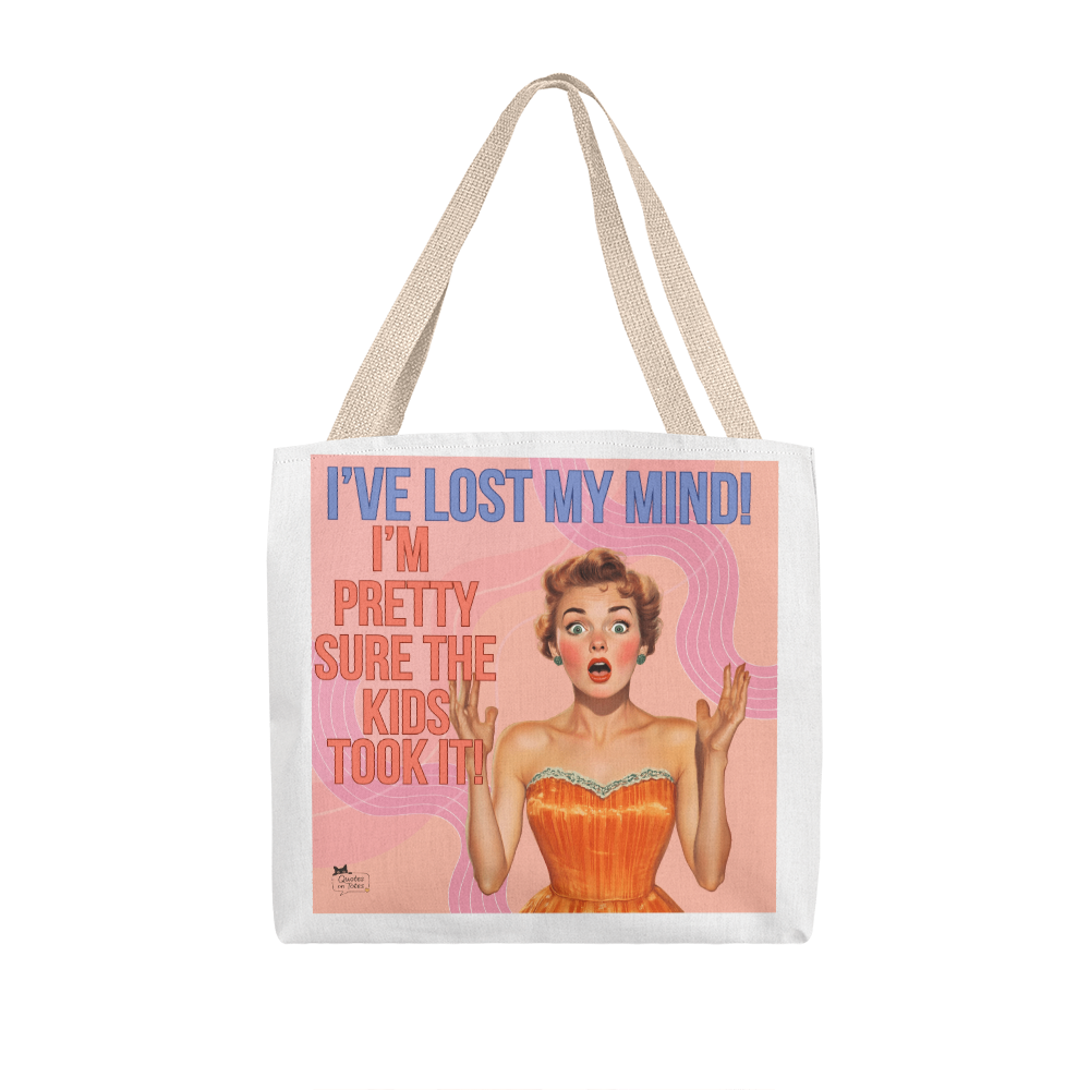 The Kids Took It Retro Tote Bag