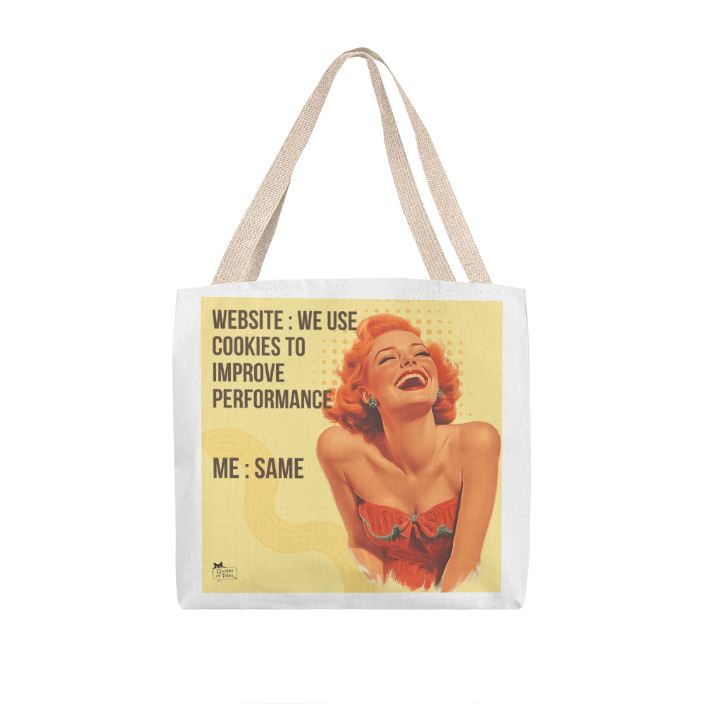 Improved Performance Retro Tote Bag