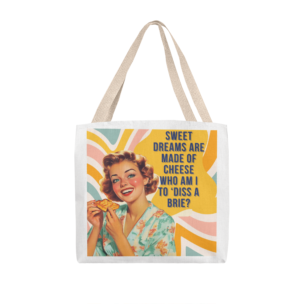 Sweet Dreams Retro Tote Bag