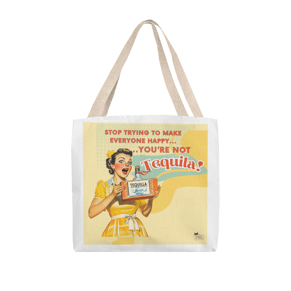 Tequila! Retro Tote Bag