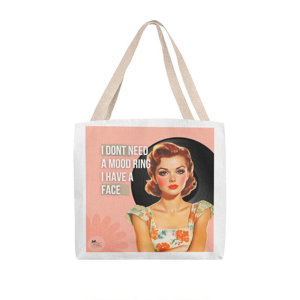 Mood Ring Retro Tote Bag