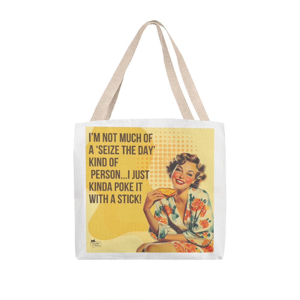 Poke It Retro Tote Bag