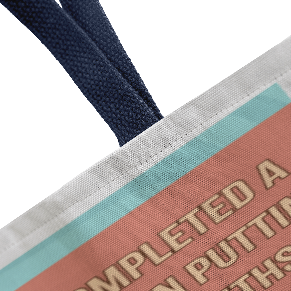 Learn Nothing Retro Tote Bag