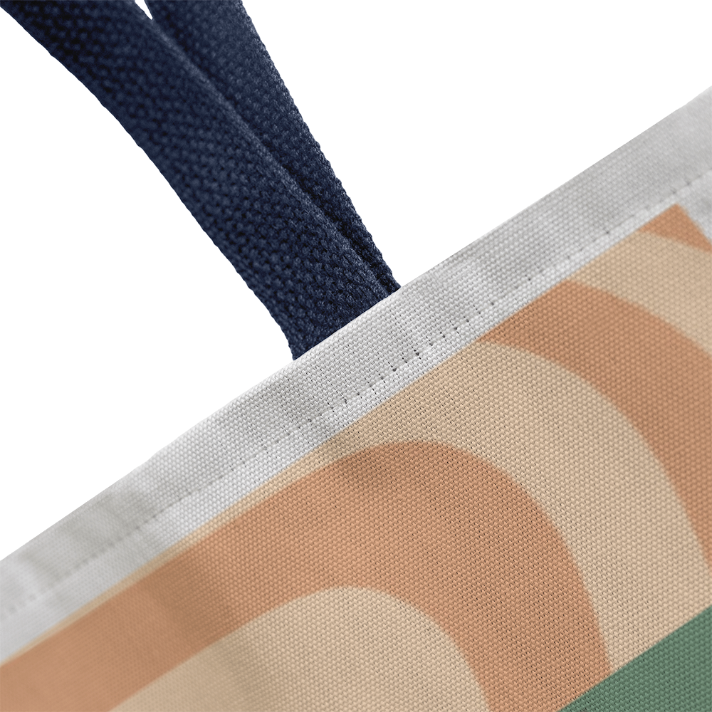 Sorry Not Sorry Retro Tote Bag