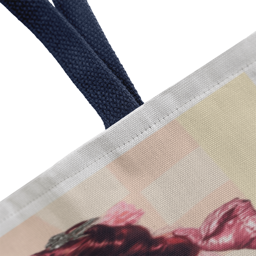 Glitter Retro Tote Bag