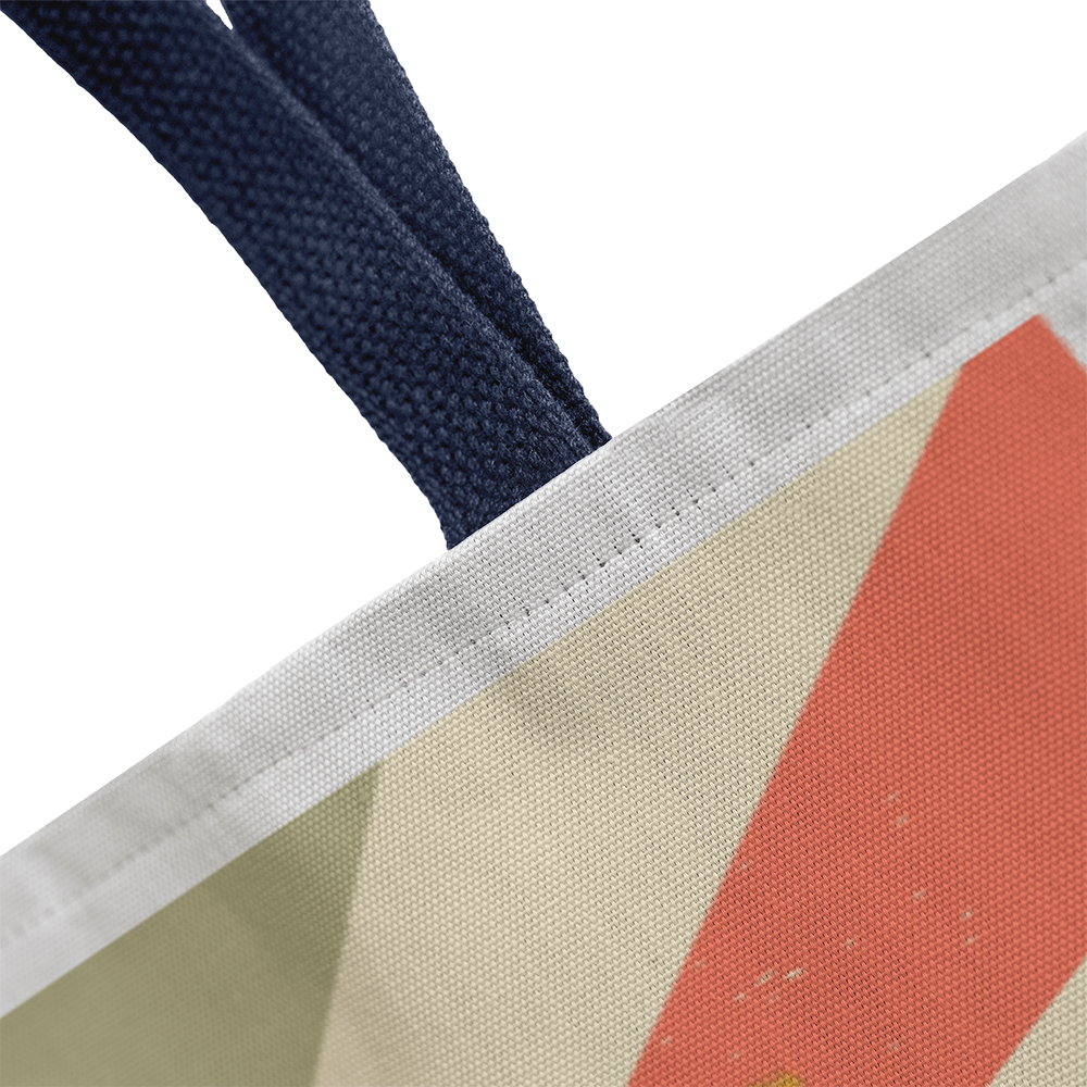 Morning Run Retro Tote Bag
