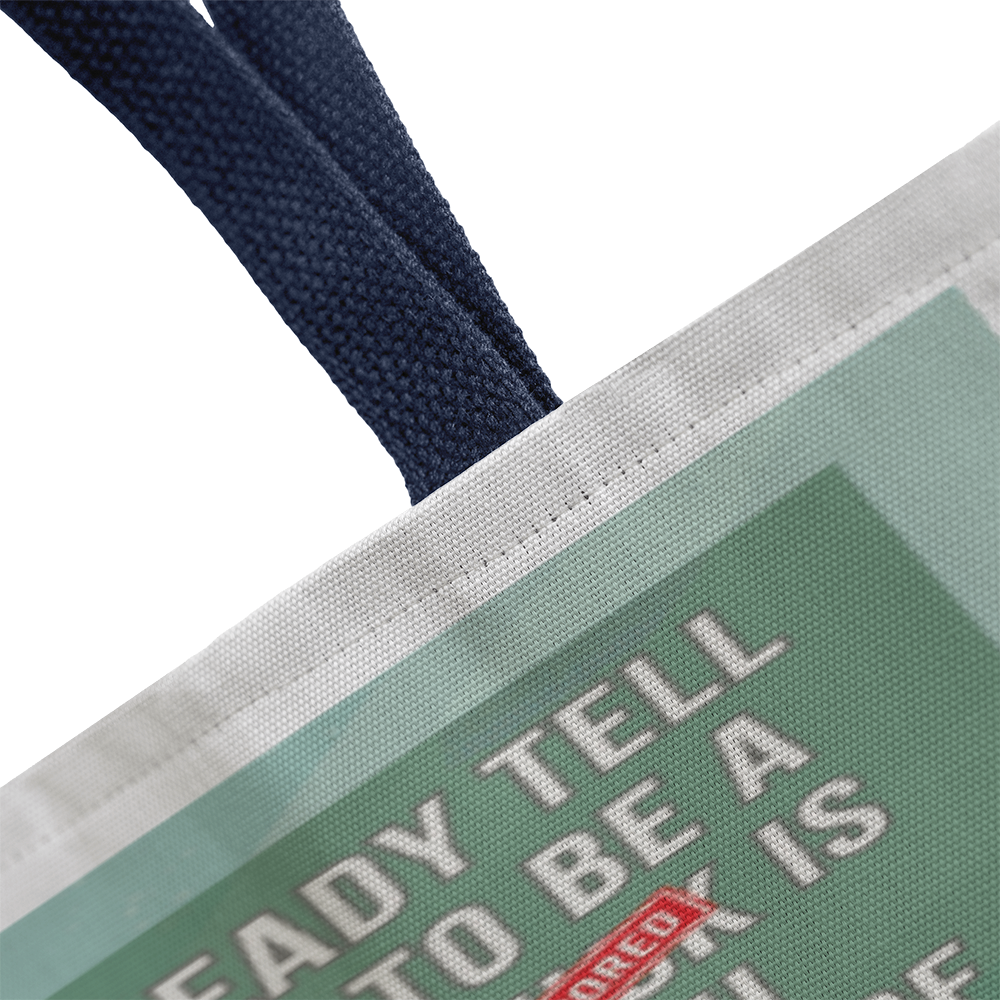 Wrong With People Retro Tote Bag