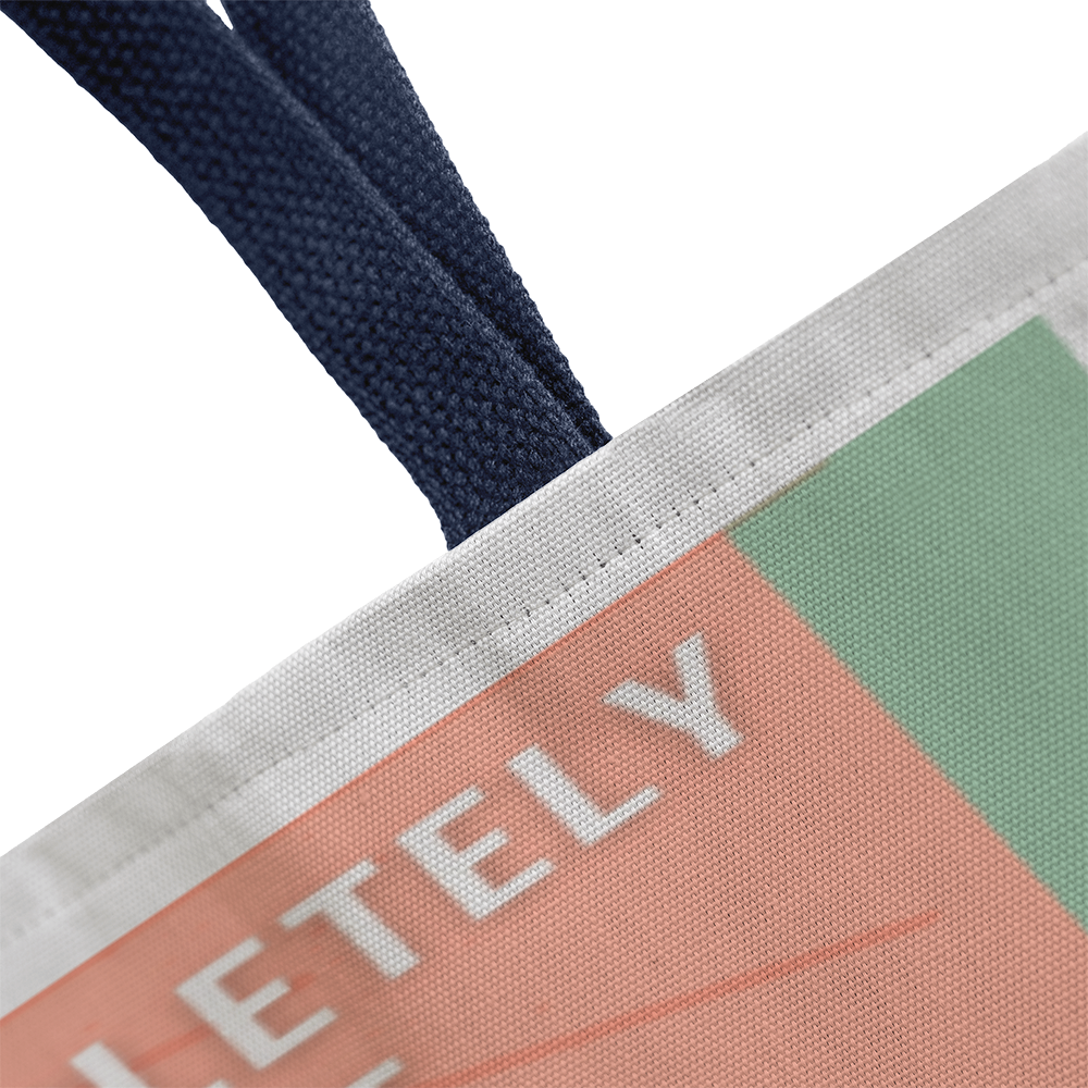 Adult Responsibility Retro Tote Bag