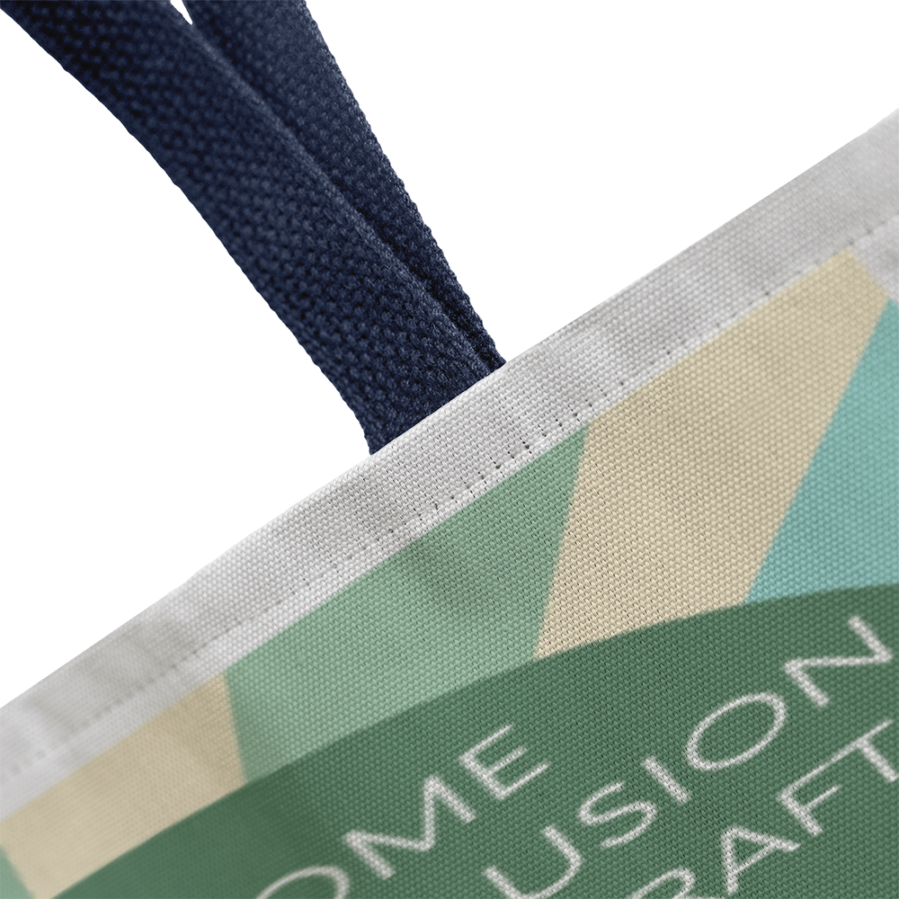 Craft Supplies Retro Tote Bag