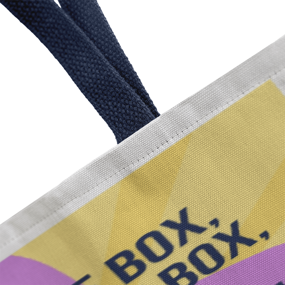 Where's The Box Retro Tote Bag