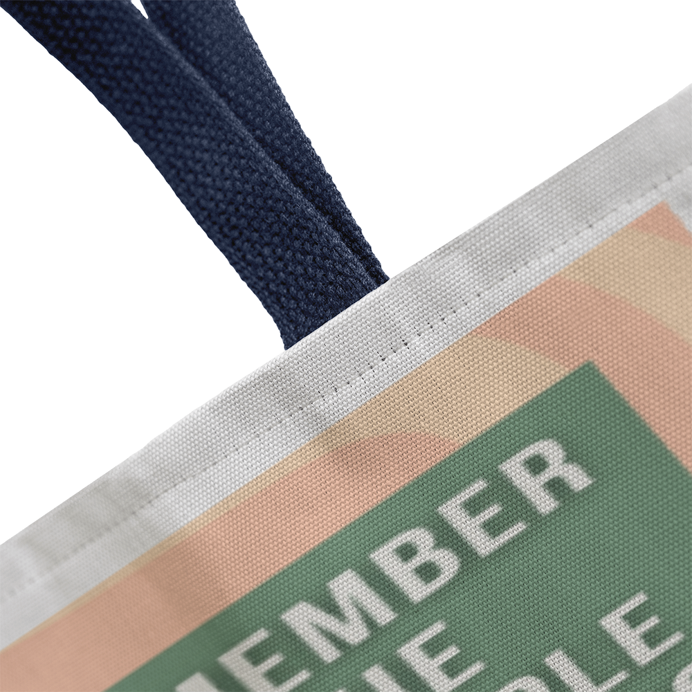 Lack of Information Retro Tote Bag