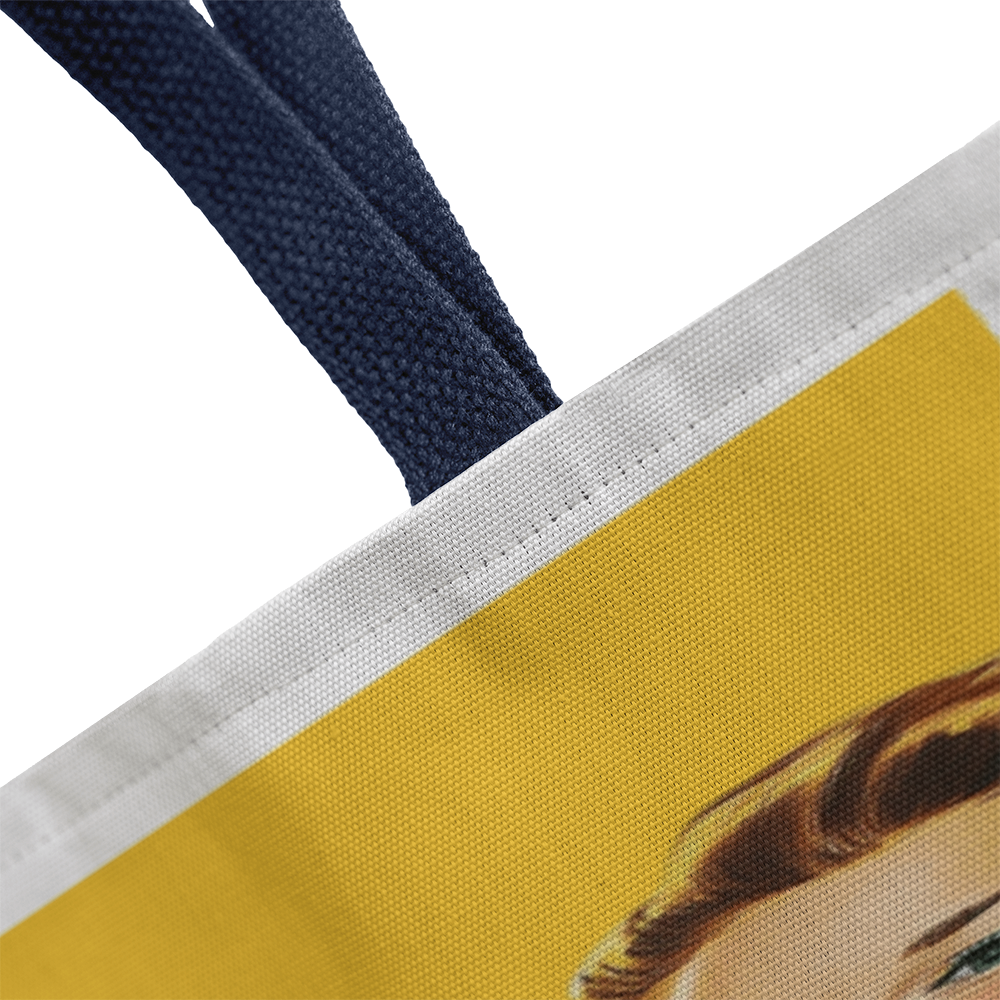 Green Tea Retro Tote Bag
