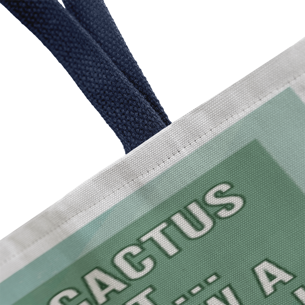 Cactus Retro Tote Bag