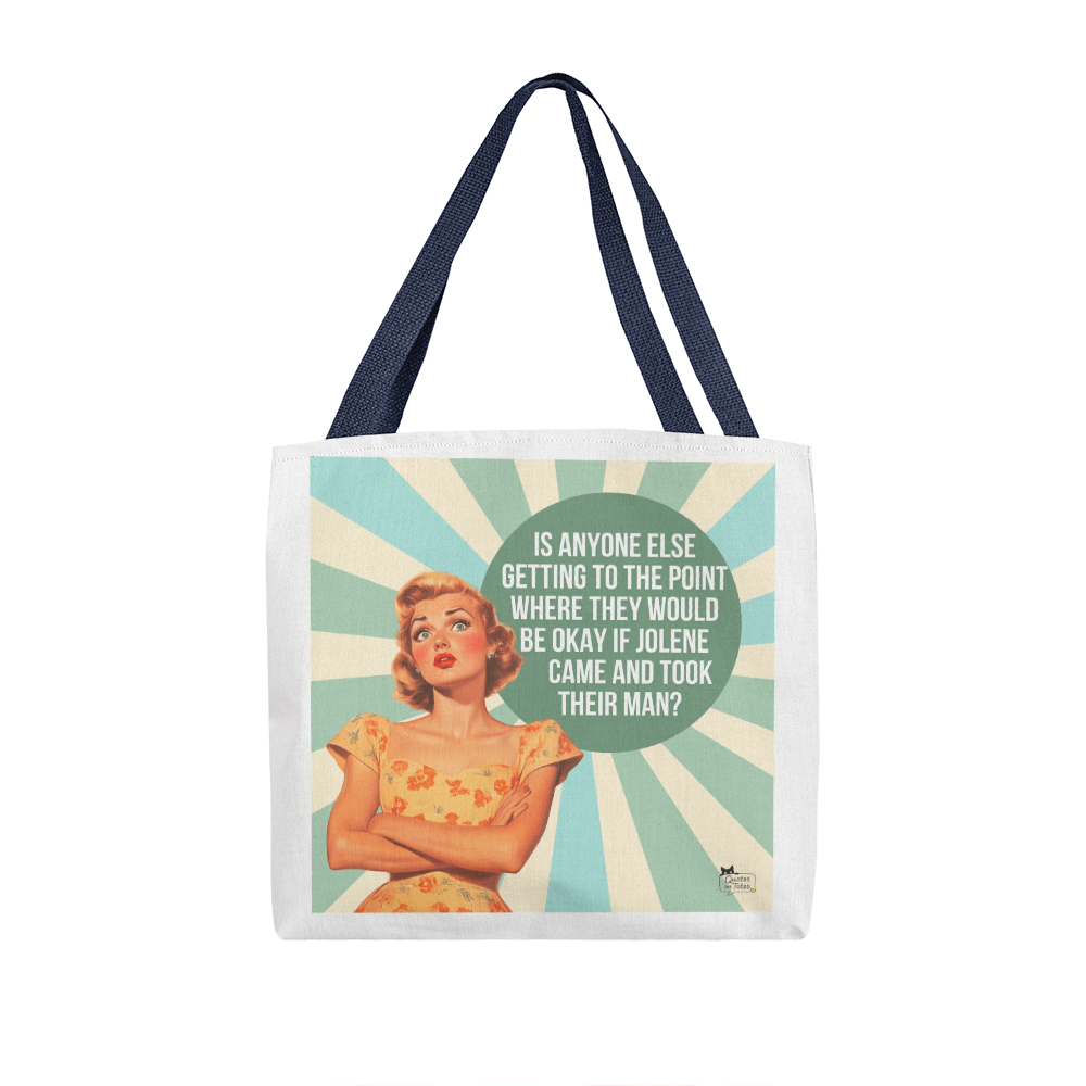 Jolene Retro Tote Bag