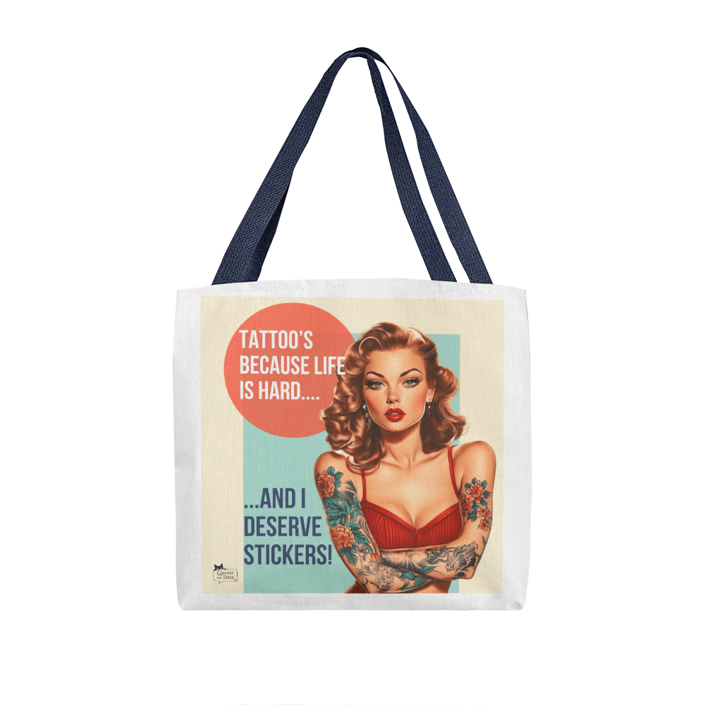 Tattoo's Retro Tote Bag