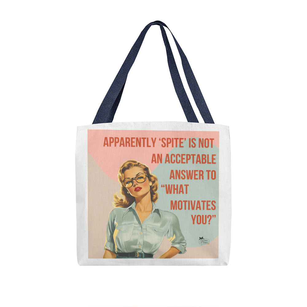 Spite Retro Tote Bag