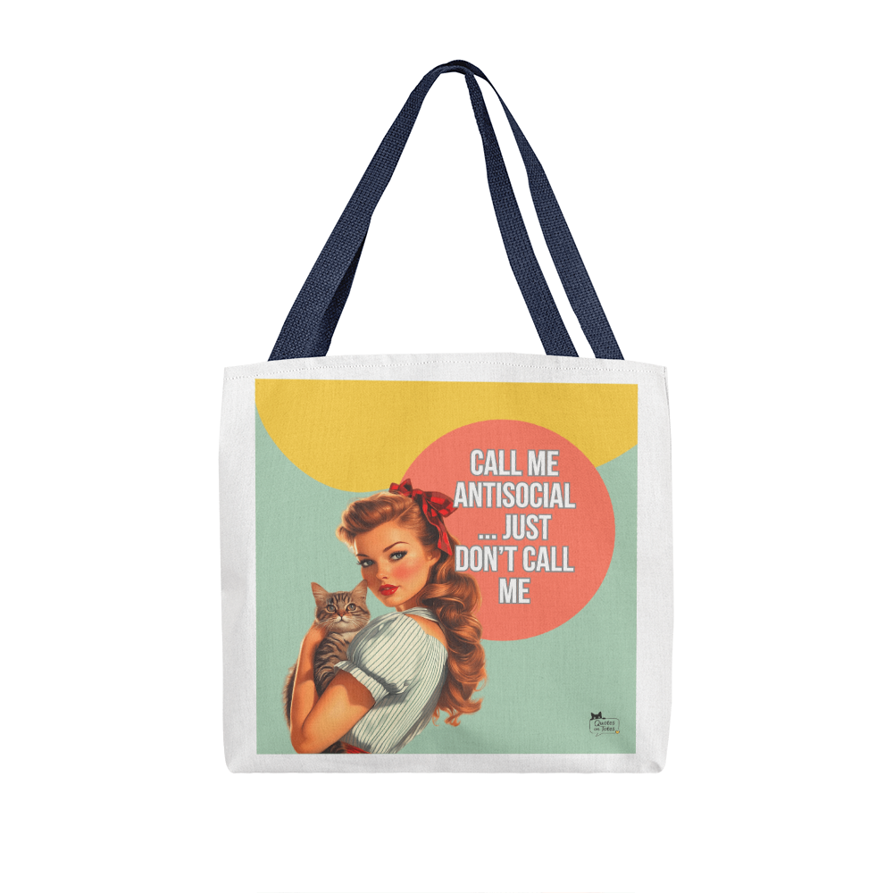Don't Call Me Retro Tote Bag