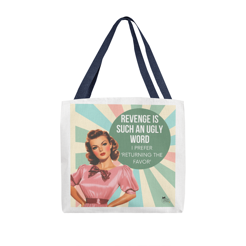 Revenge Retro Tote Bag