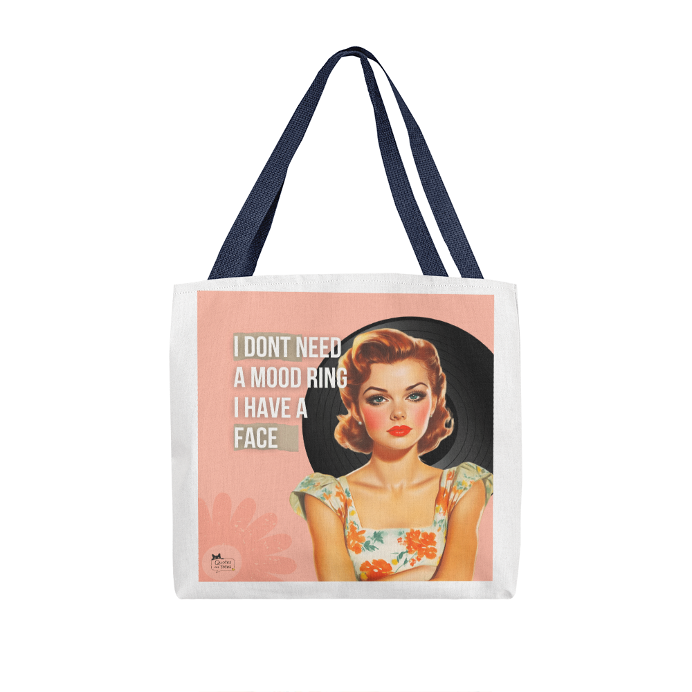 Mood Ring Retro Tote Bag