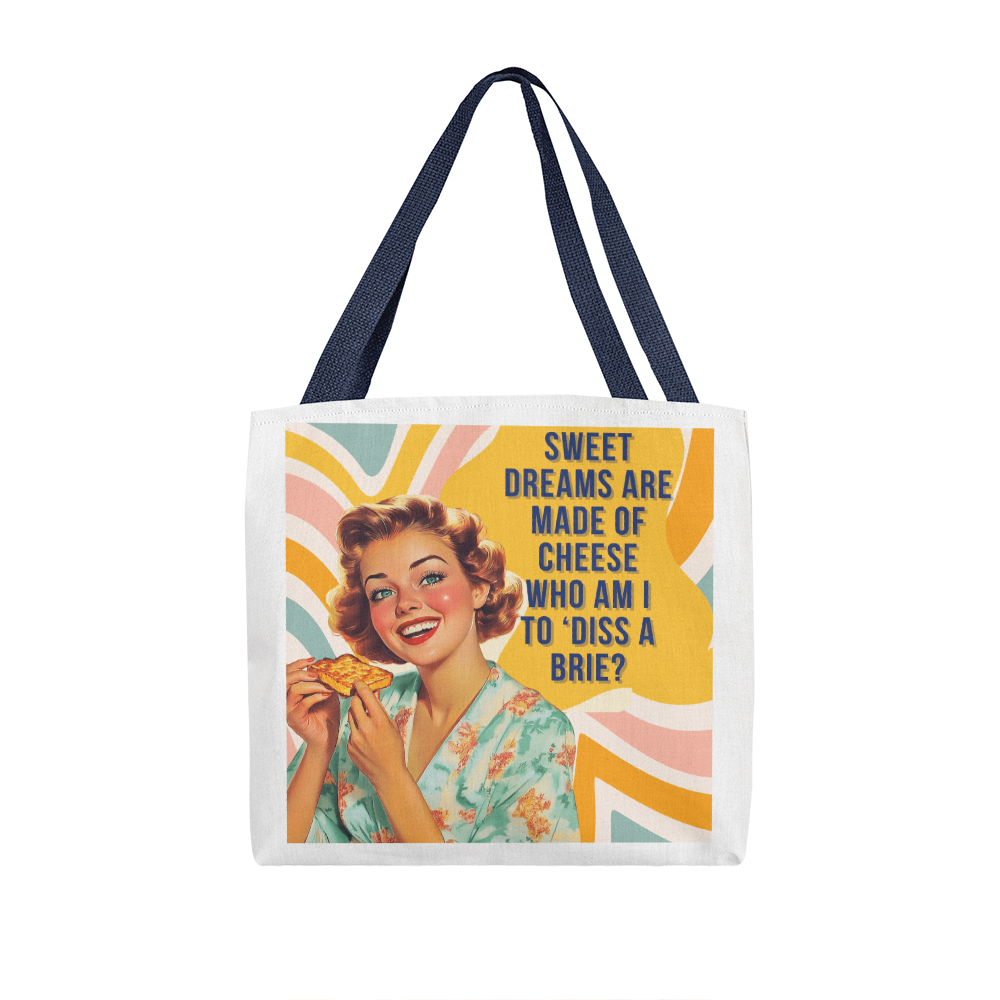 Sweet Dreams Retro Tote Bag