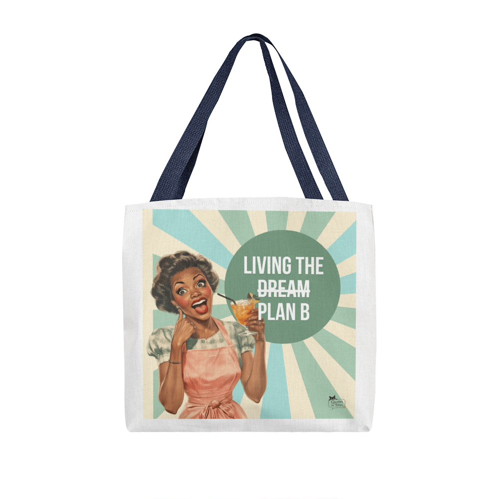Plan B Retro Tote Bag