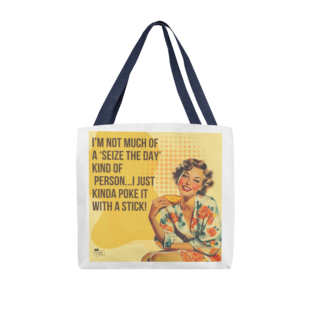 Poke It Retro Tote Bag