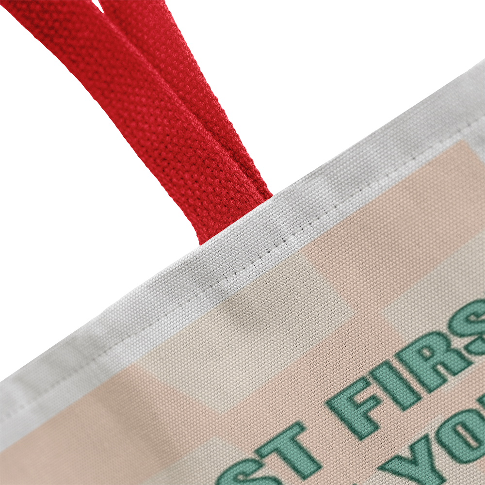 Nice Try Retro Tote Bag