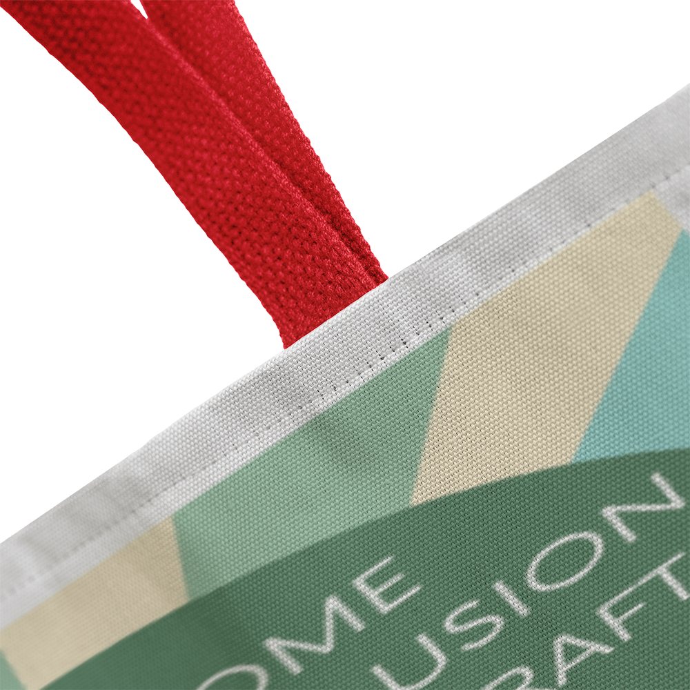 Craft Supplies Retro Tote Bag