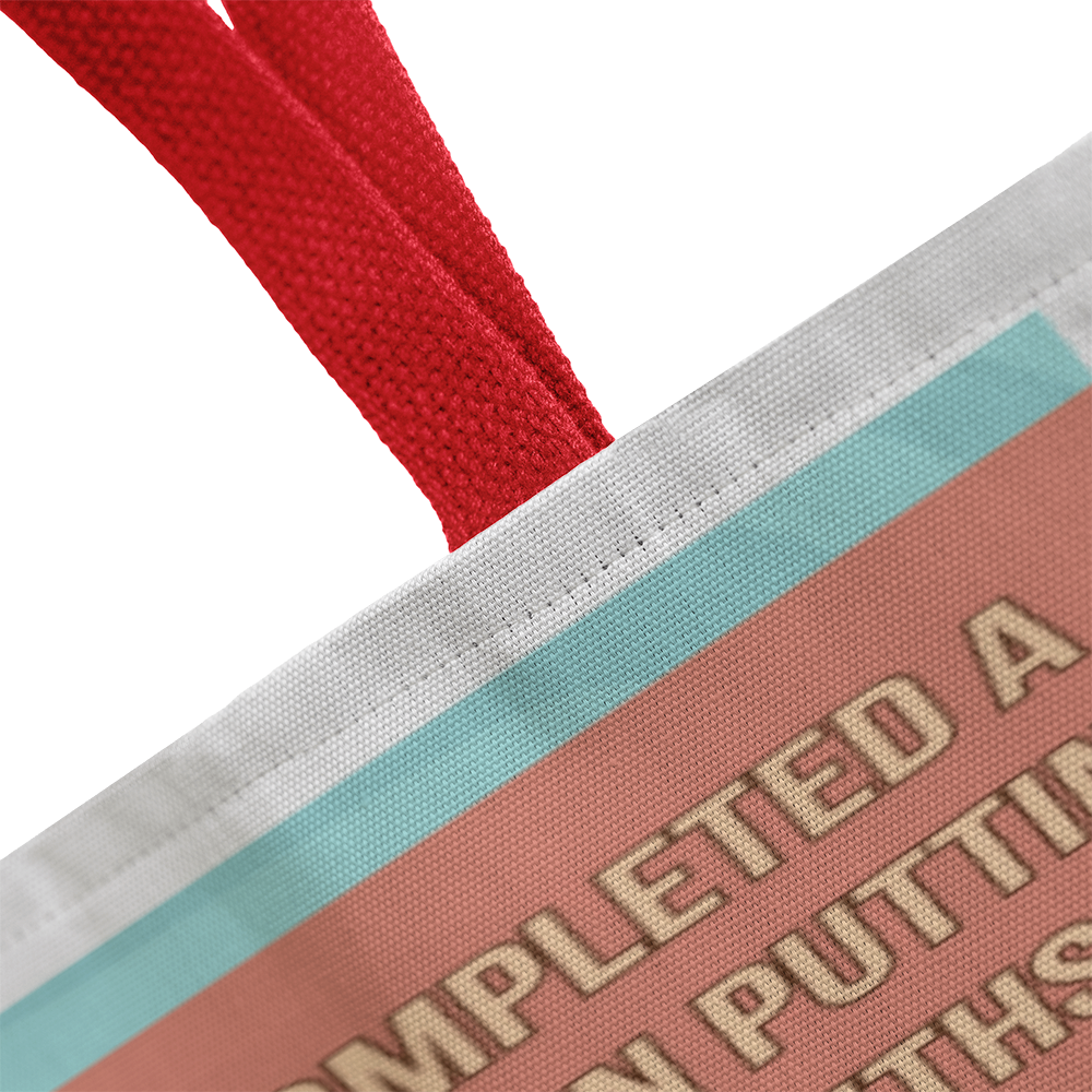 Learn Nothing Retro Tote Bag