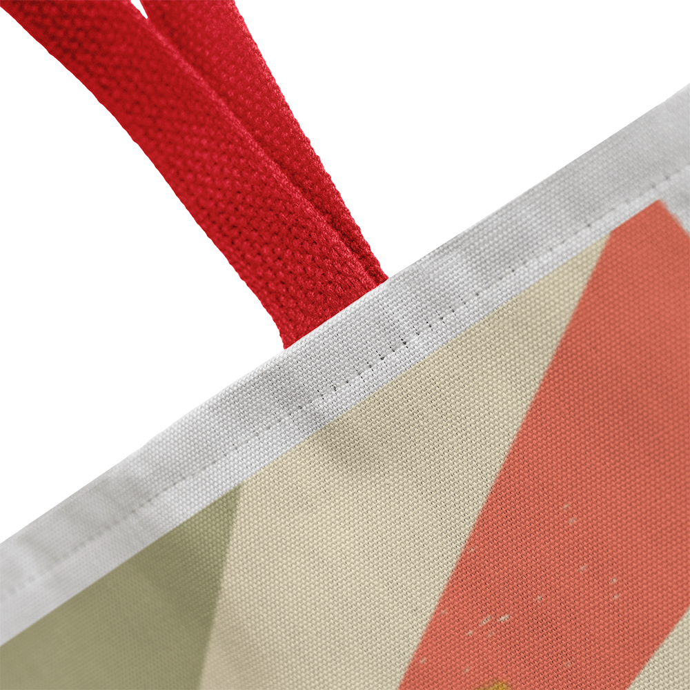 Morning Run Retro Tote Bag