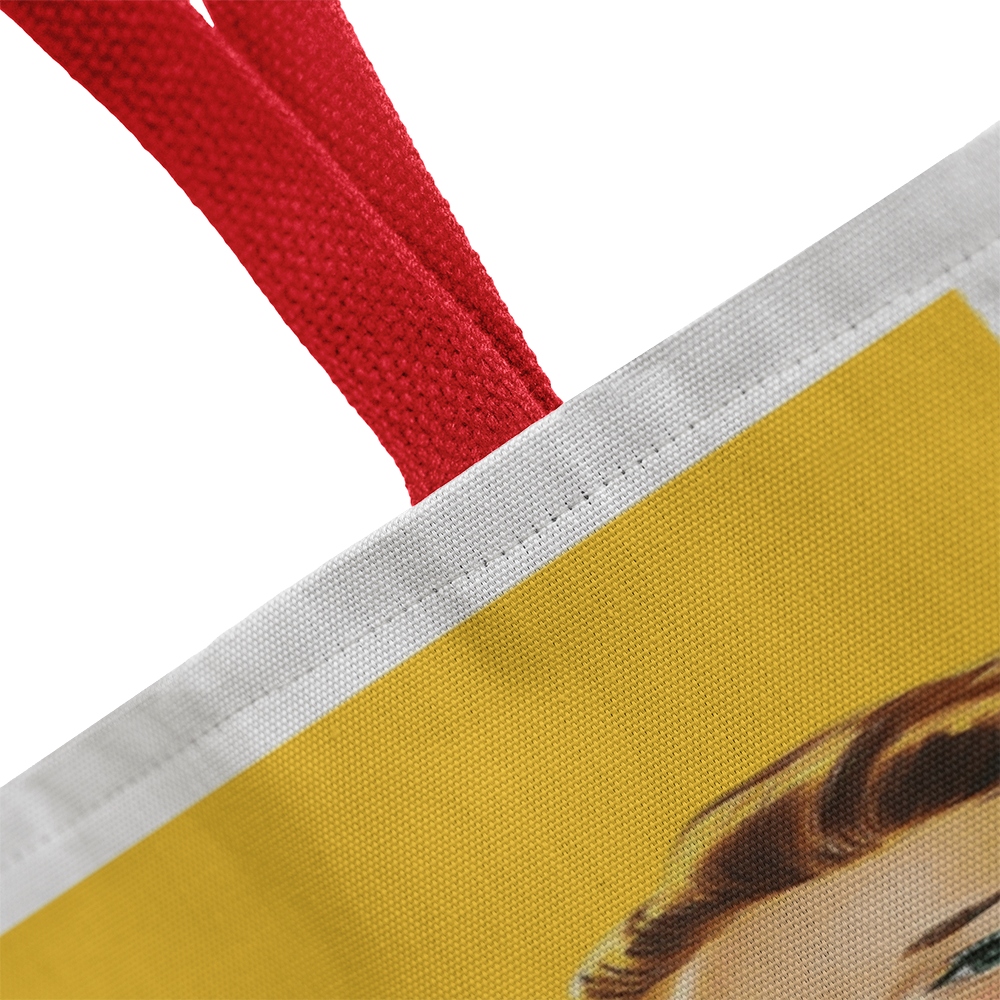 Green Tea Retro Tote Bag