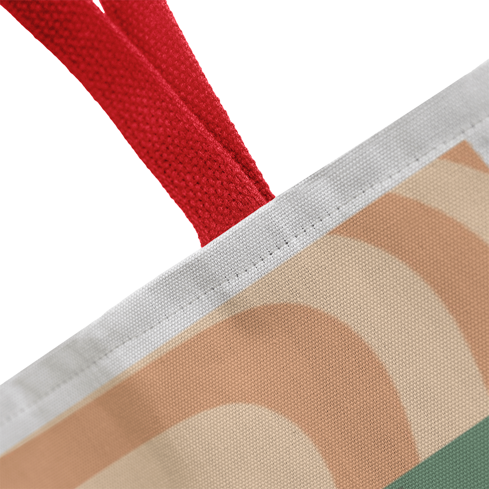 Sorry Not Sorry Retro Tote Bag
