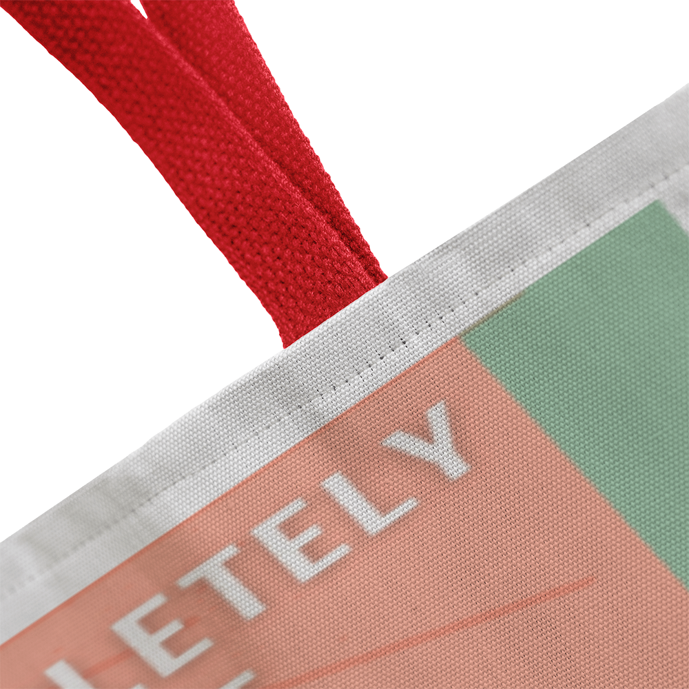 Adult Responsibility Retro Tote Bag