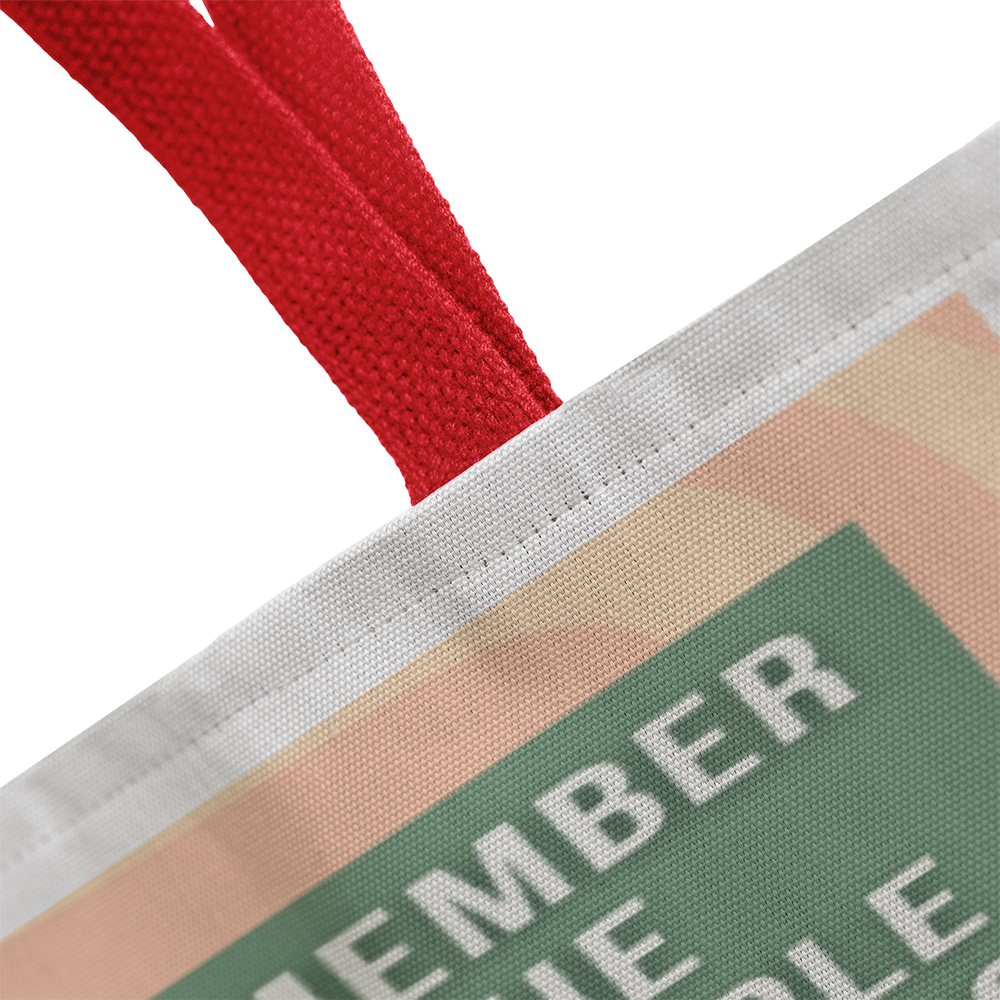 Lack of Information Retro Tote Bag
