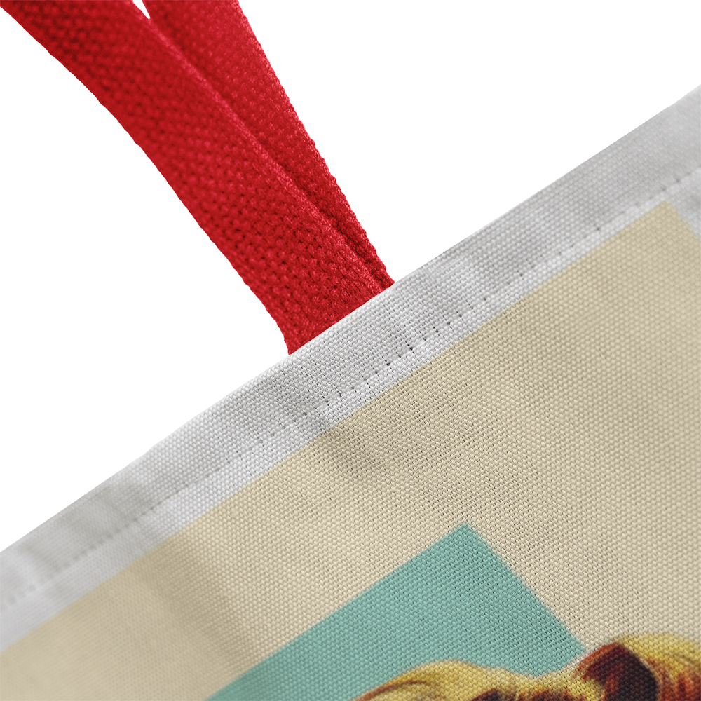 The Wine Said Retro Tote Bag