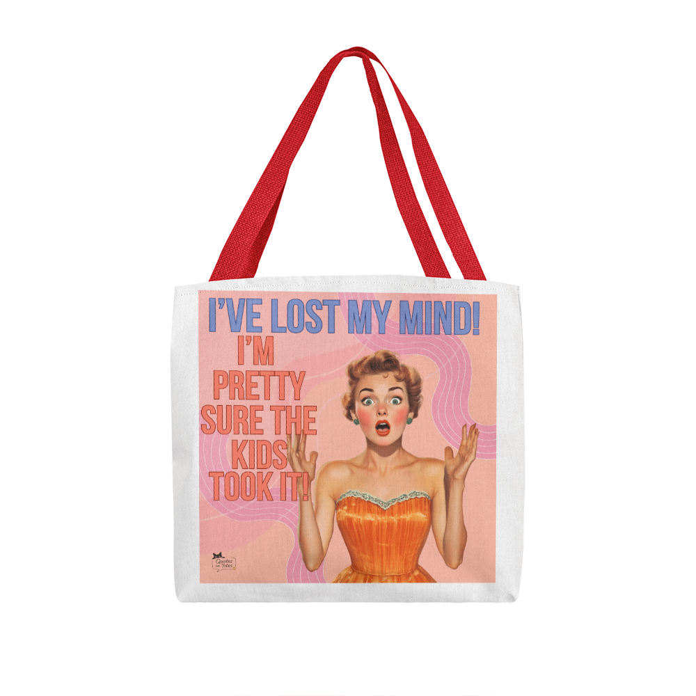 The Kids Took It Retro Tote Bag