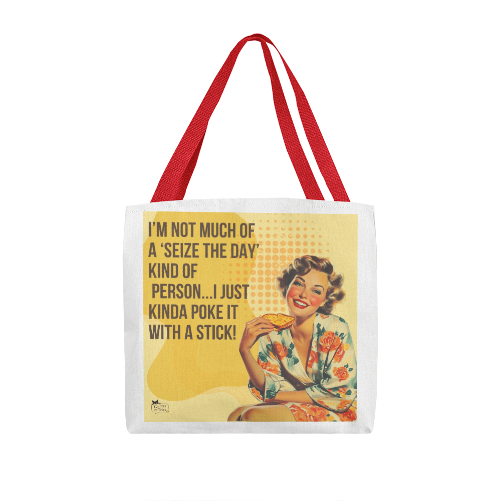 Poke It Retro Tote Bag