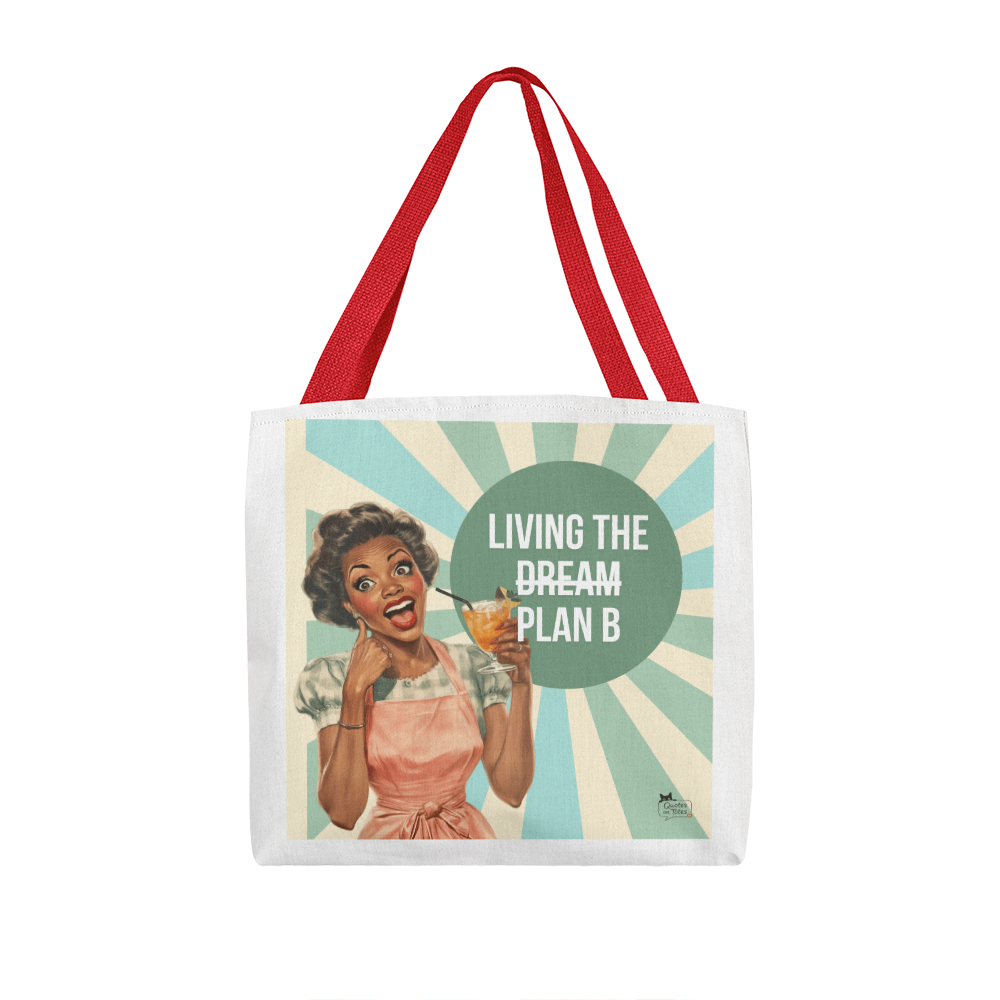 Plan B Retro Tote Bag