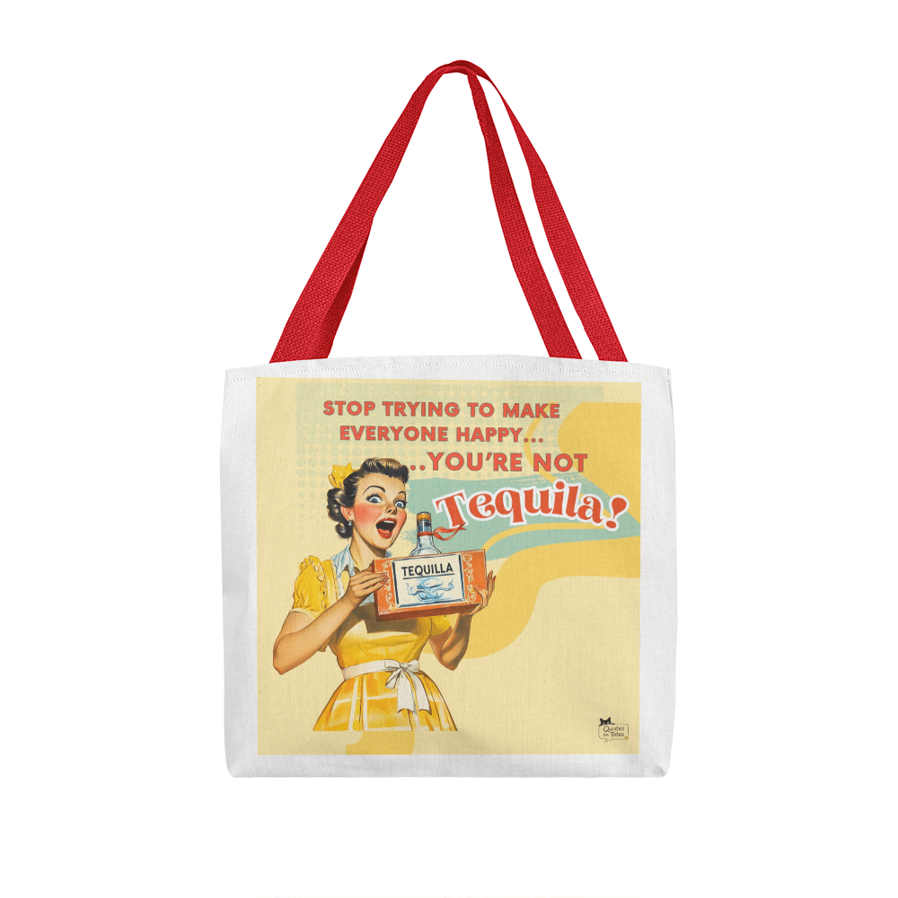 Tequila! Retro Tote Bag