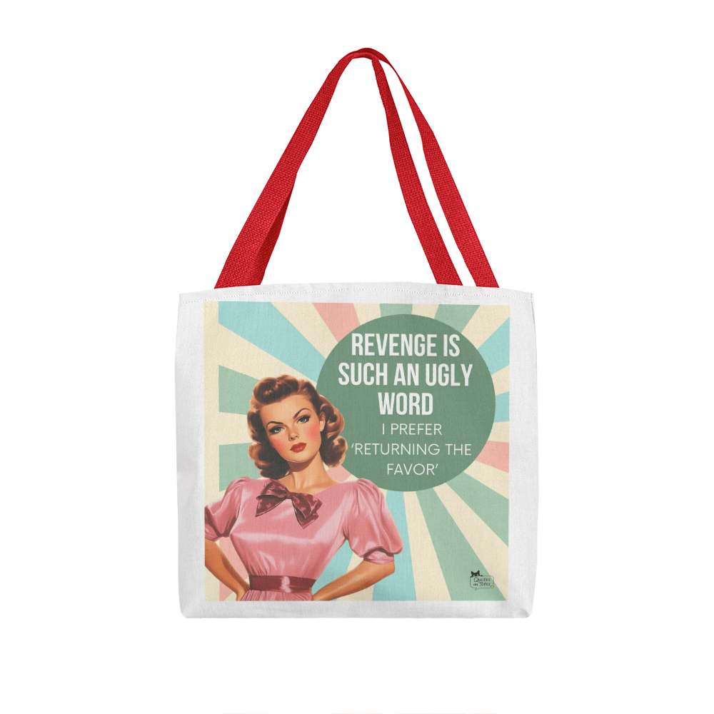 Revenge Retro Tote Bag