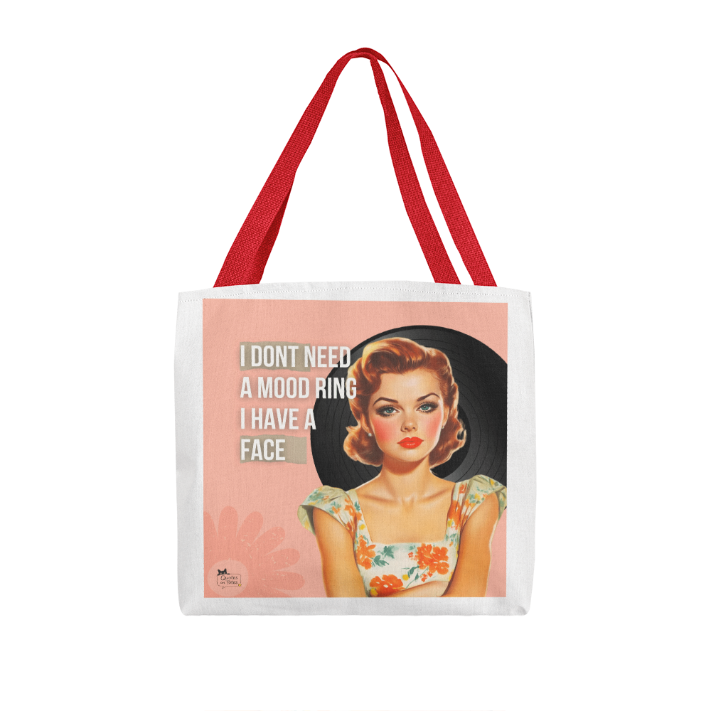 Mood Ring Retro Tote Bag