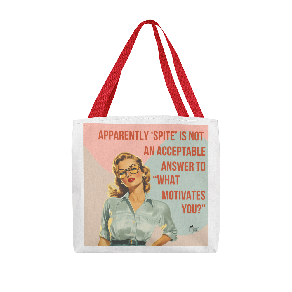 Spite Retro Tote Bag