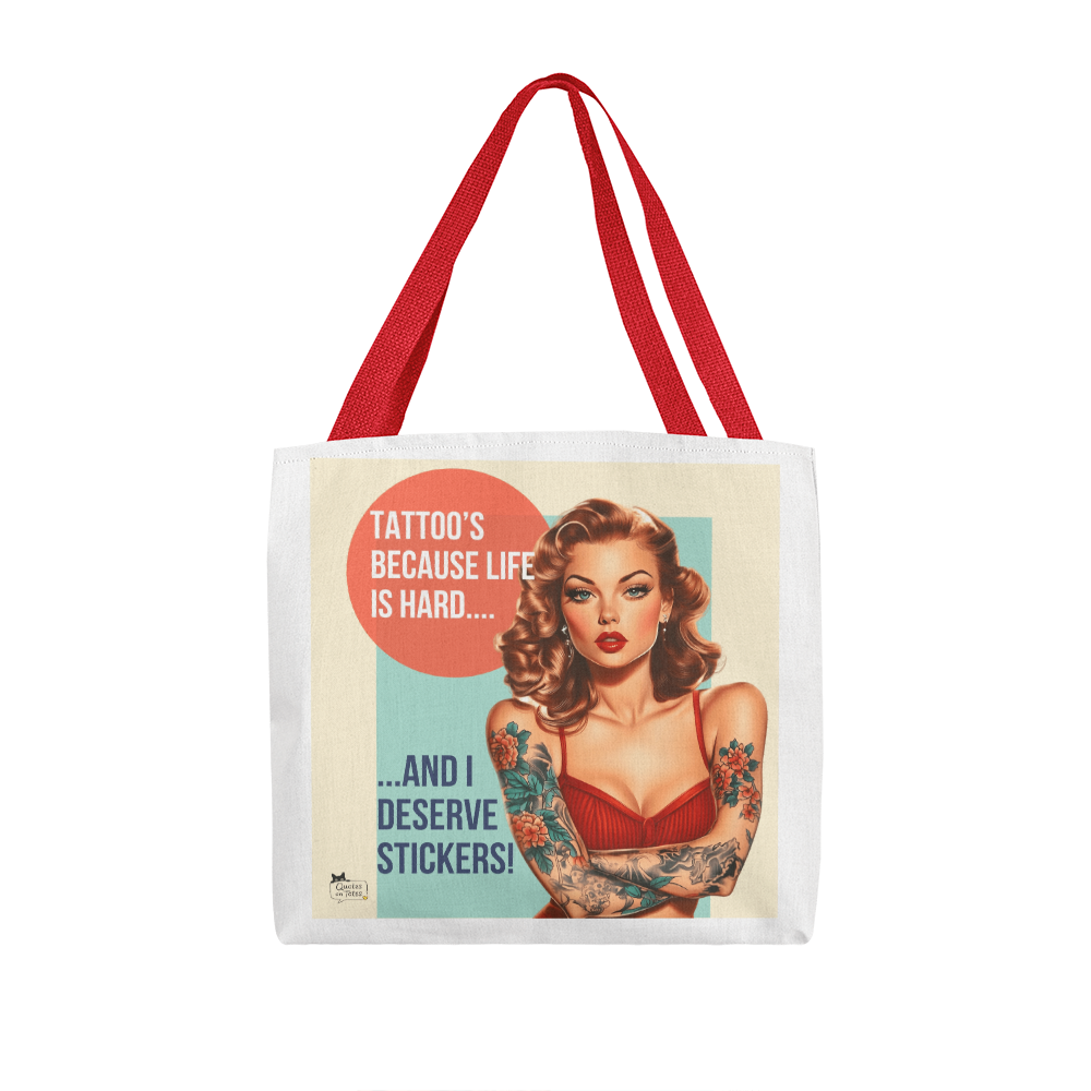 Tattoo's Retro Tote Bag